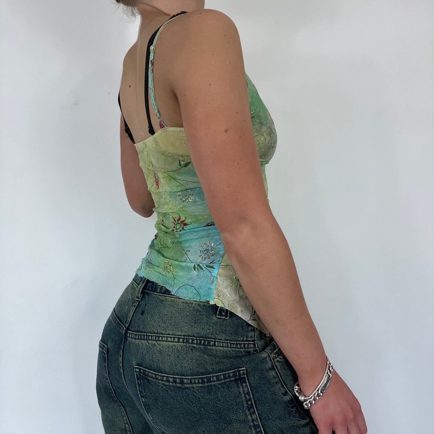 Y2K fairy sequin cami top - Size Small