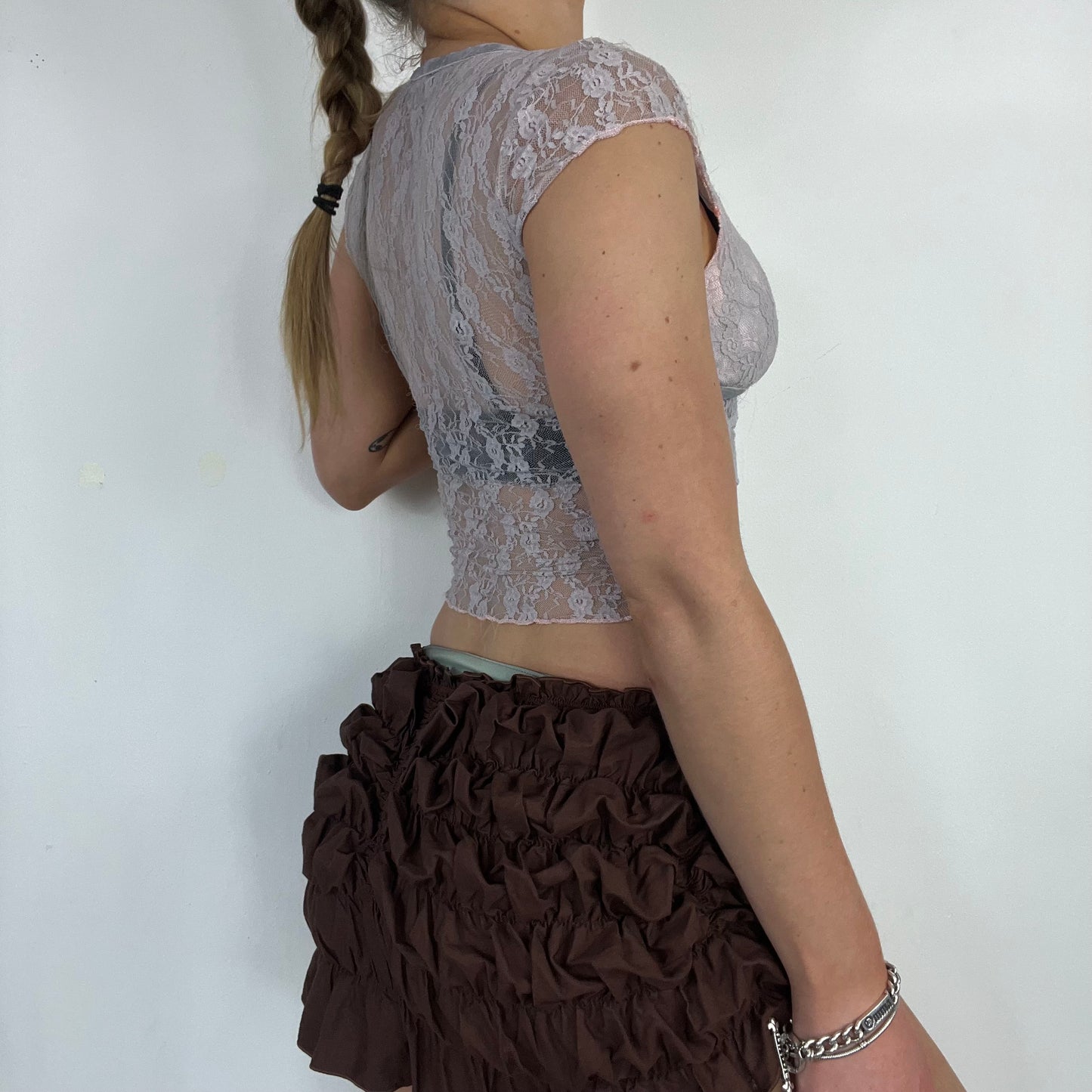 00s lace cami top - Size S