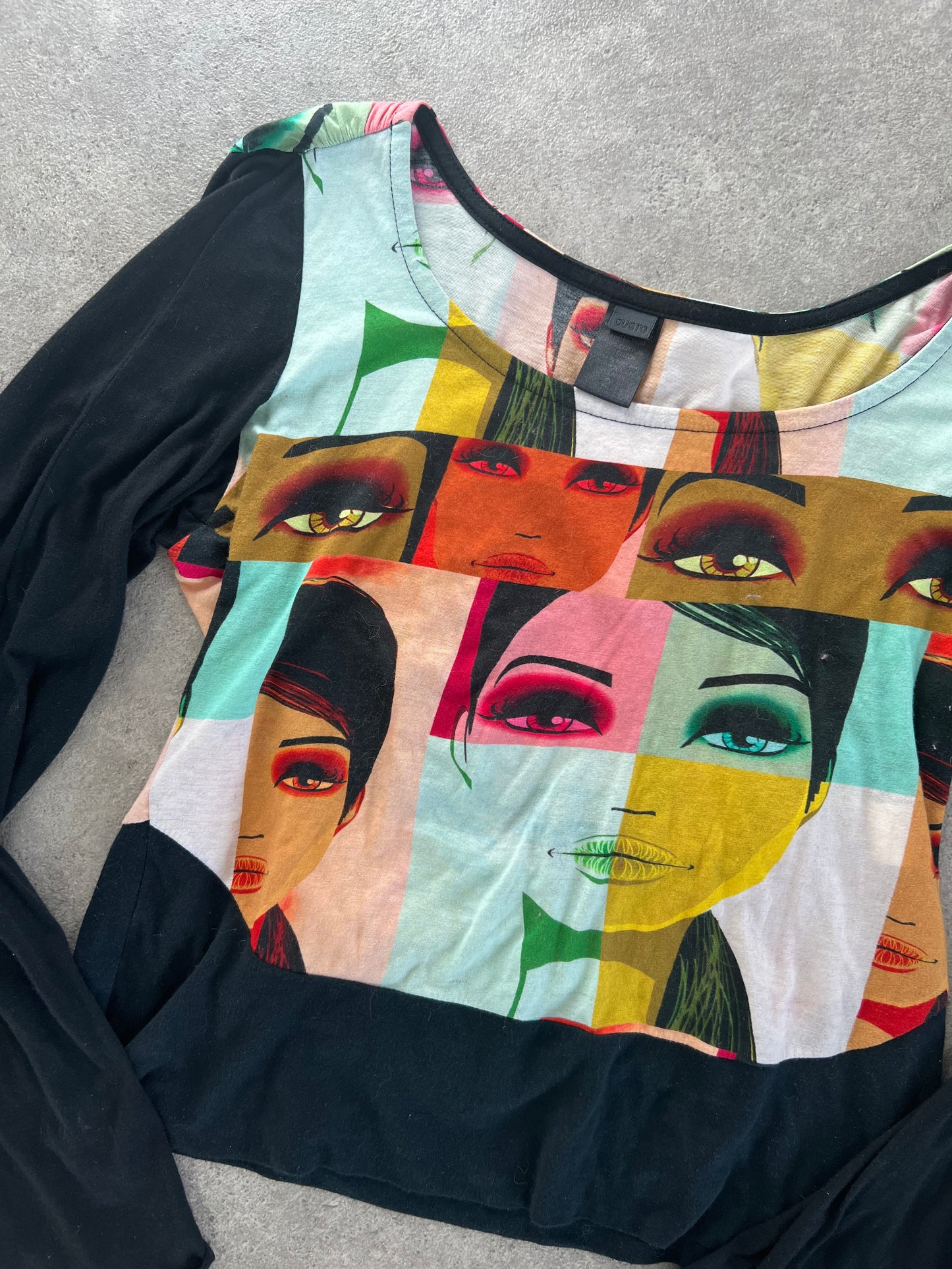 Custo Barcelona graphic long sleeve top - Size M