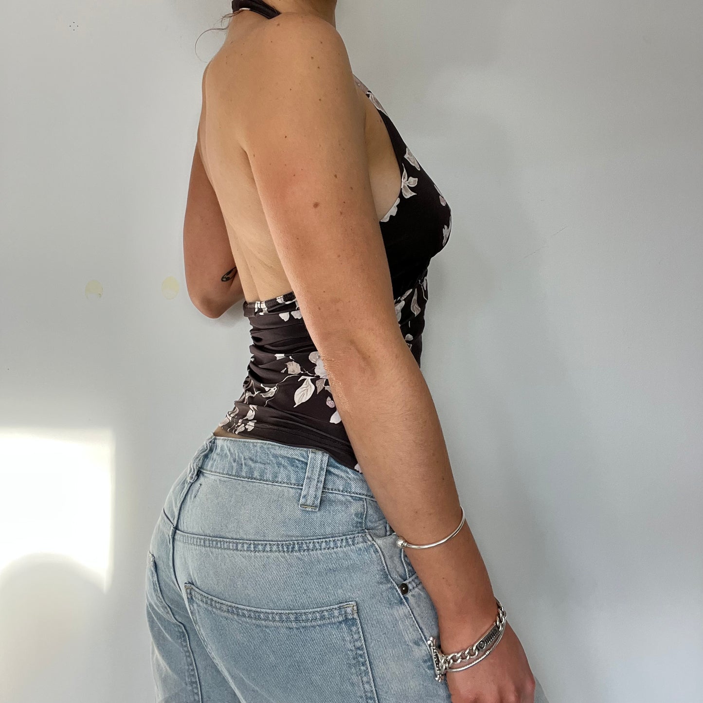 Y2K vero moda halter neck top - Size S