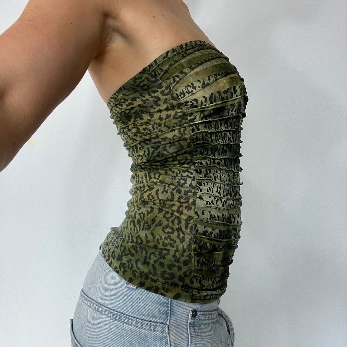 Y2K vintage jennyfer boob tube top - Size S