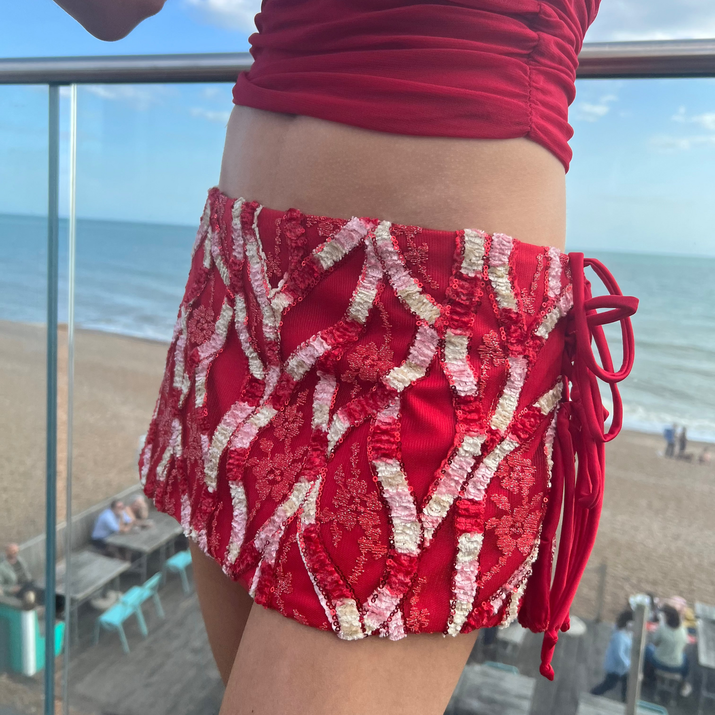 Embroidered Mini Skirt – Cosmic Collection – Supernova
