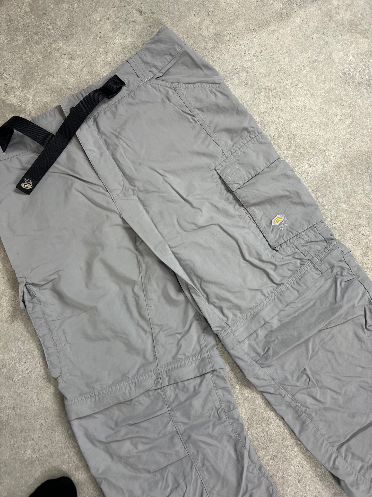 Vintage Baggy grey cargo trousers (s)