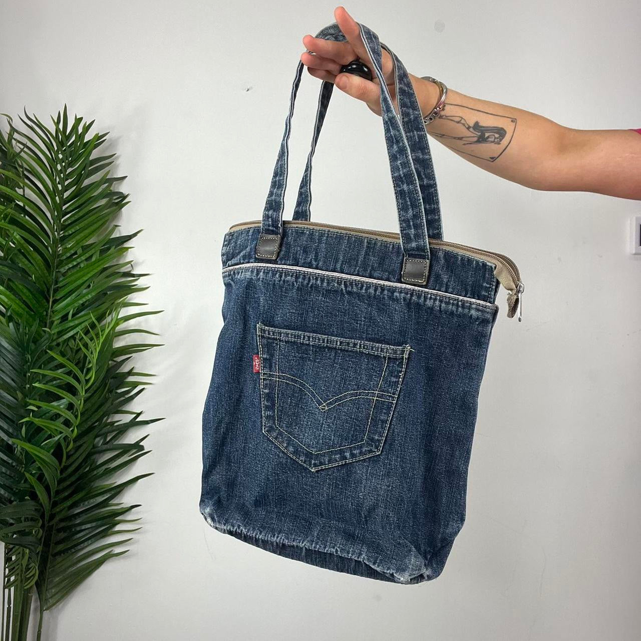 90s Denim Levi s Tote Bag