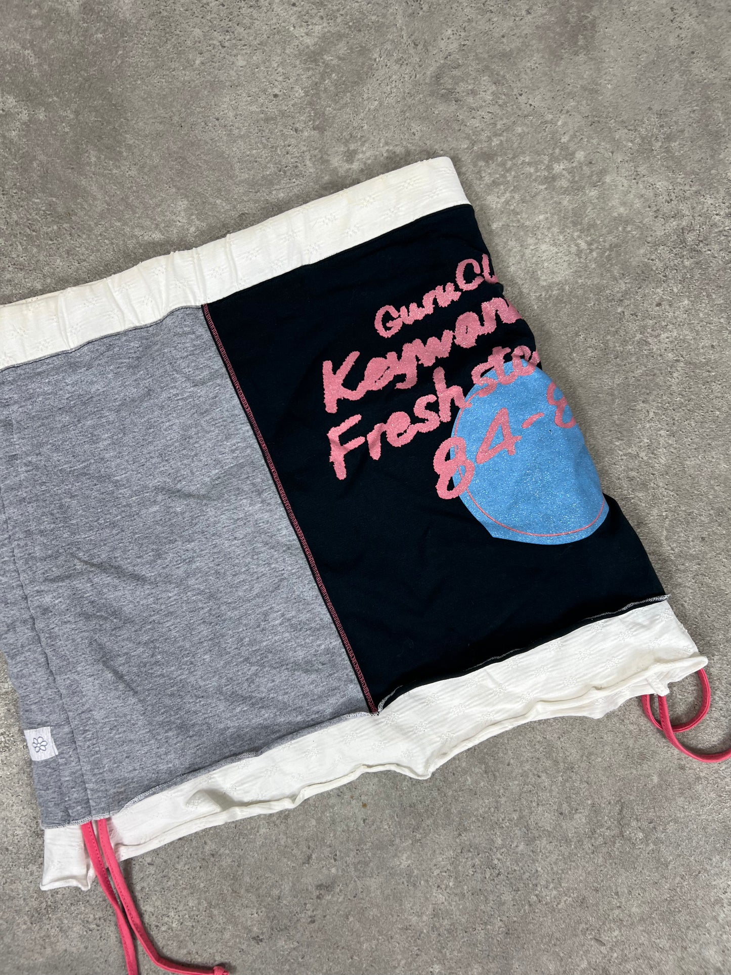 90s Guru Jersey mini skirt