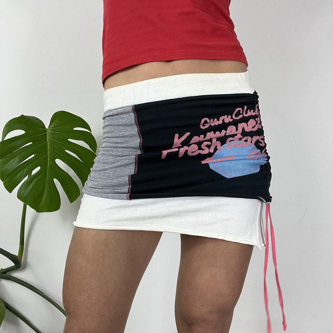 90s Guru Jersey mini skirt