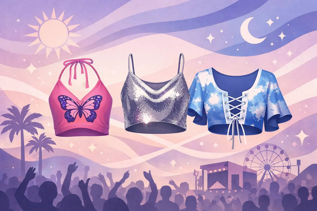 Y2K Festival Tops That Actually Hit