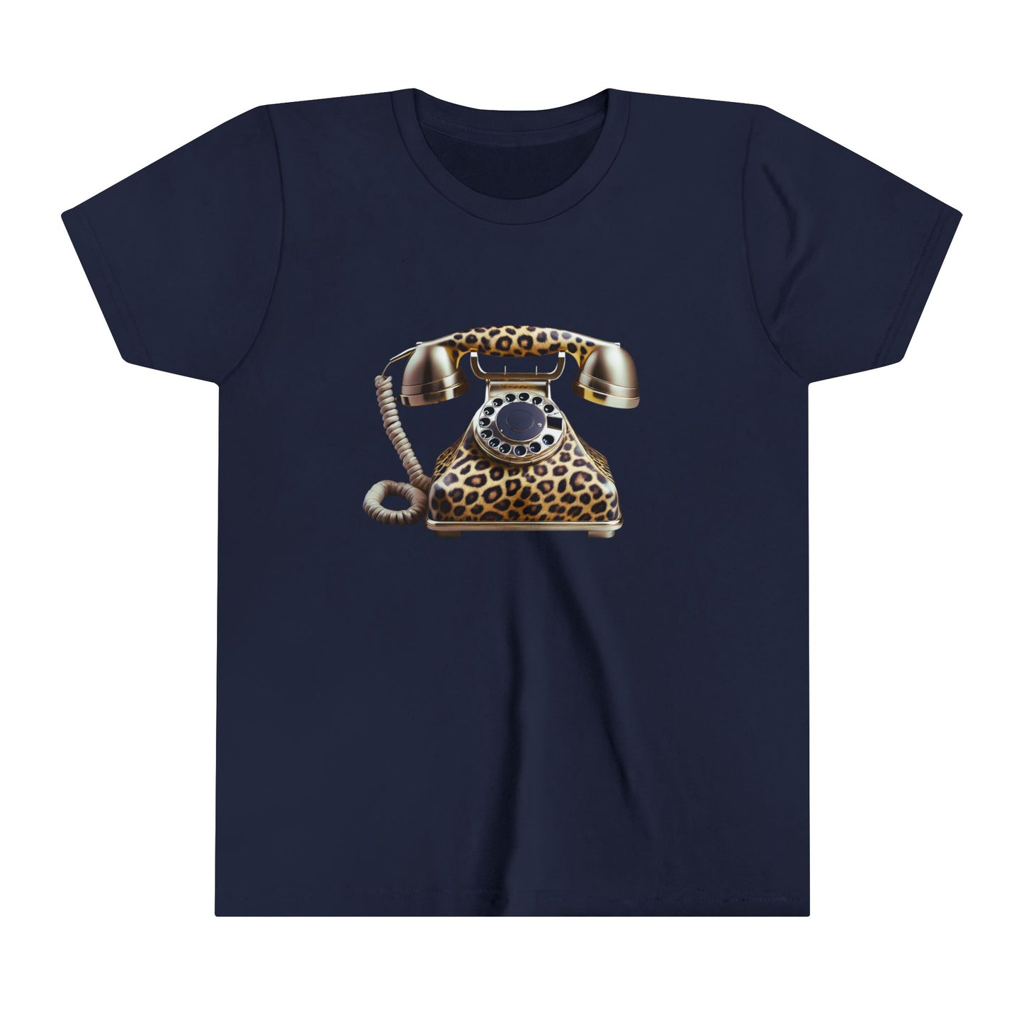 Leopard Retro Phone Baby Tee