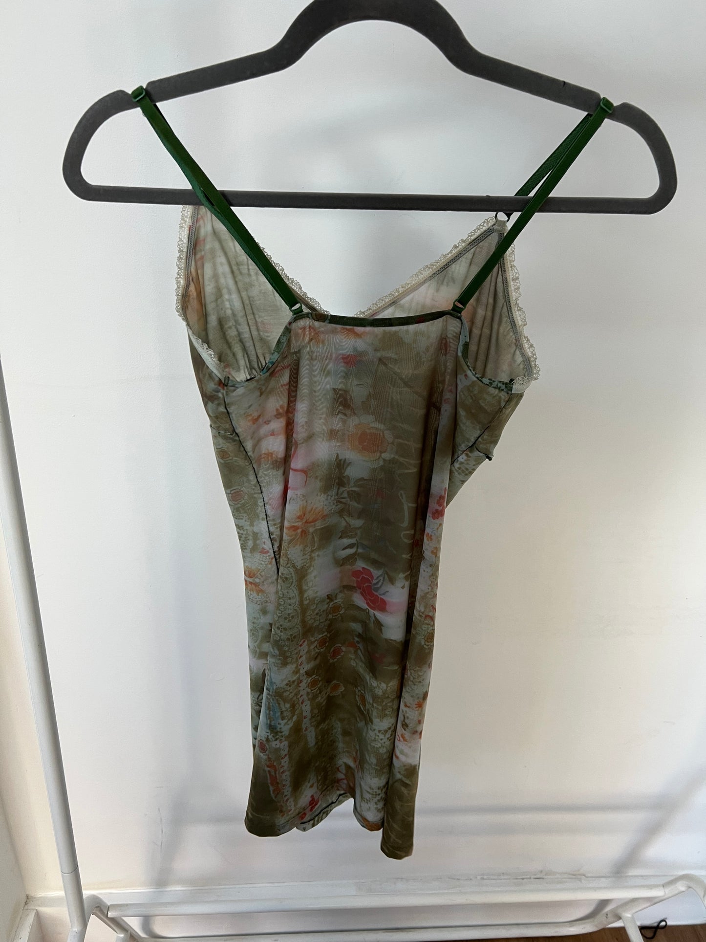 90s mesh cami dress - Size S