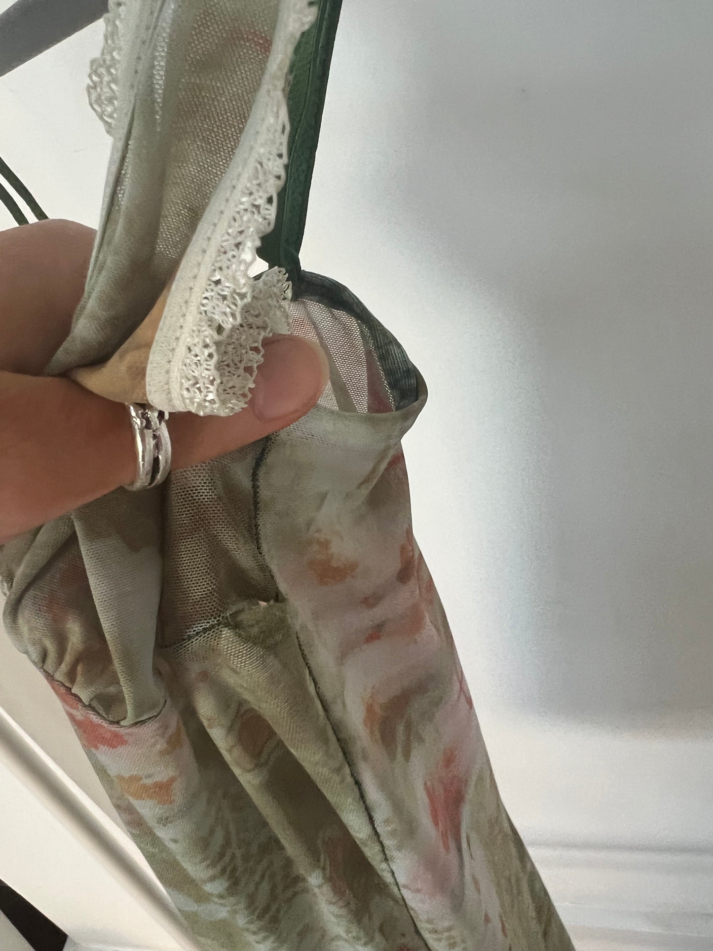 90s mesh cami dress - Size S