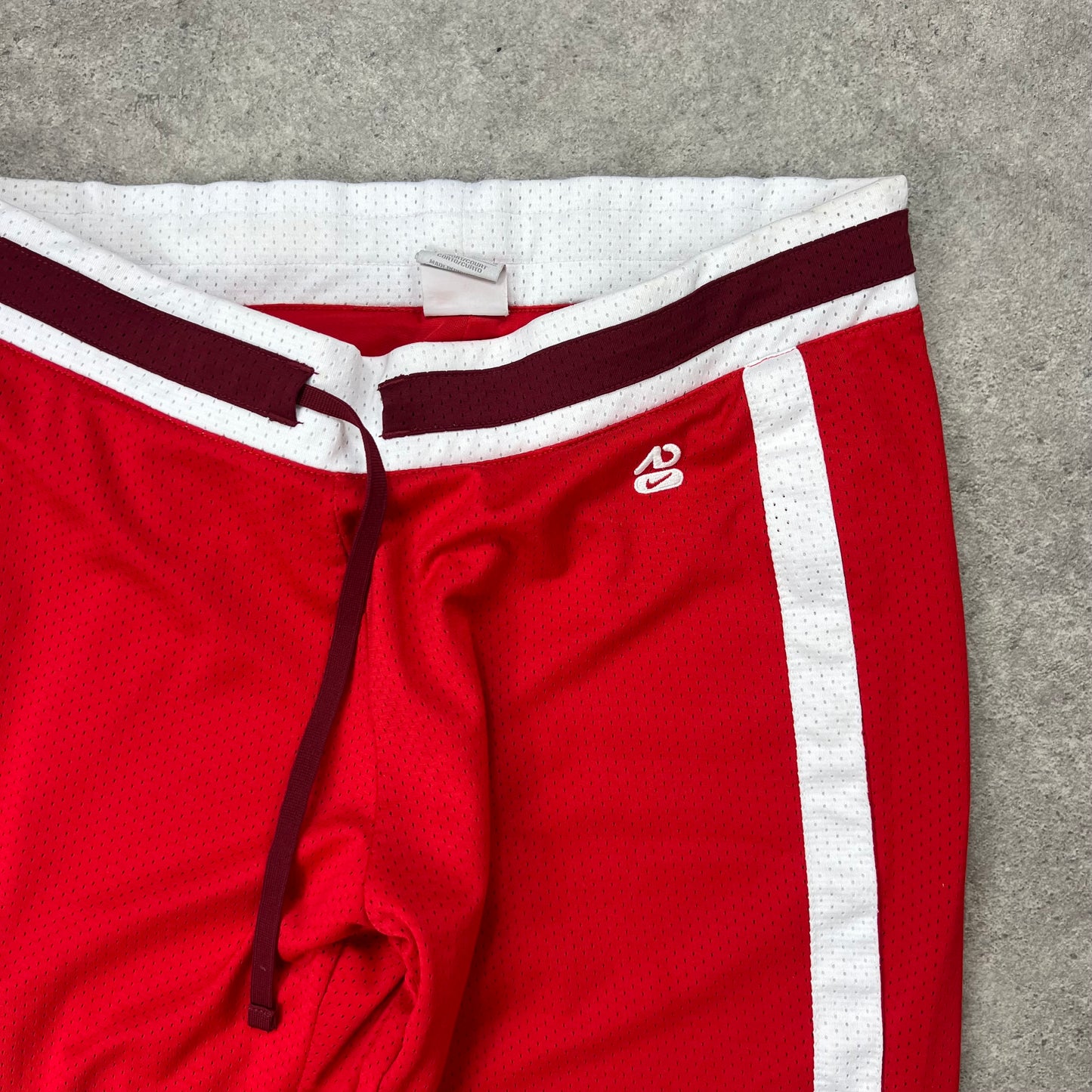 90s  Red Nike Flare Track Pants