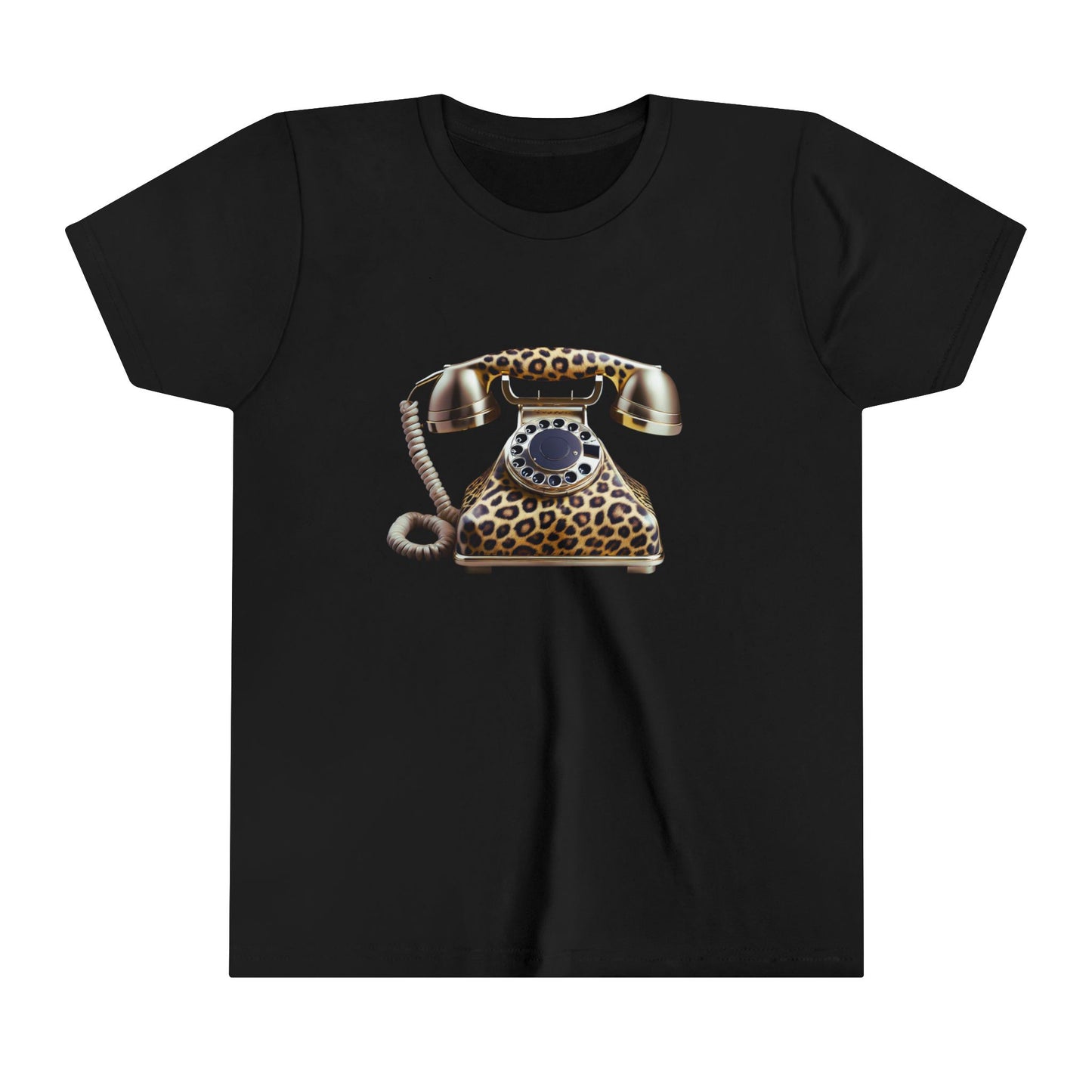 Leopard Retro Phone Baby Tee