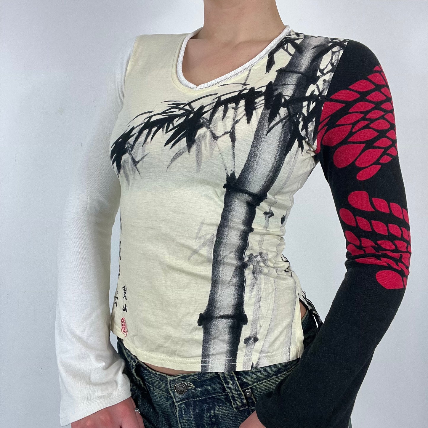 90s Custo Barcelona long sleeve top - Size Small