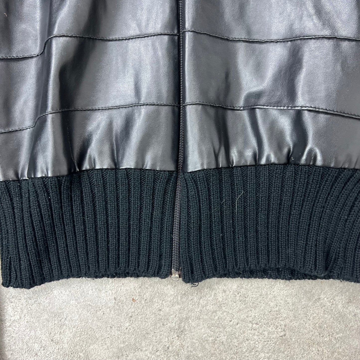 Ribbed knit jacket / jumper