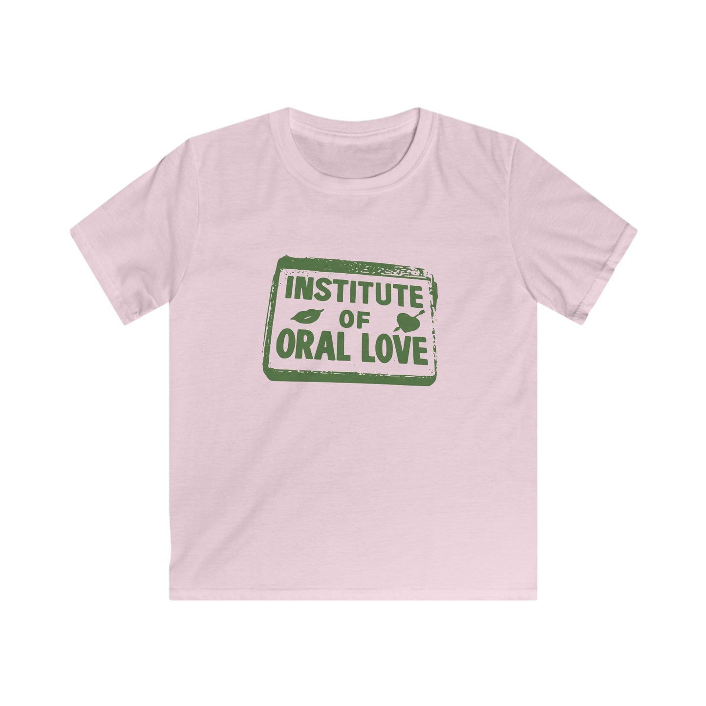 Institute of Oral Love Slogan Tee