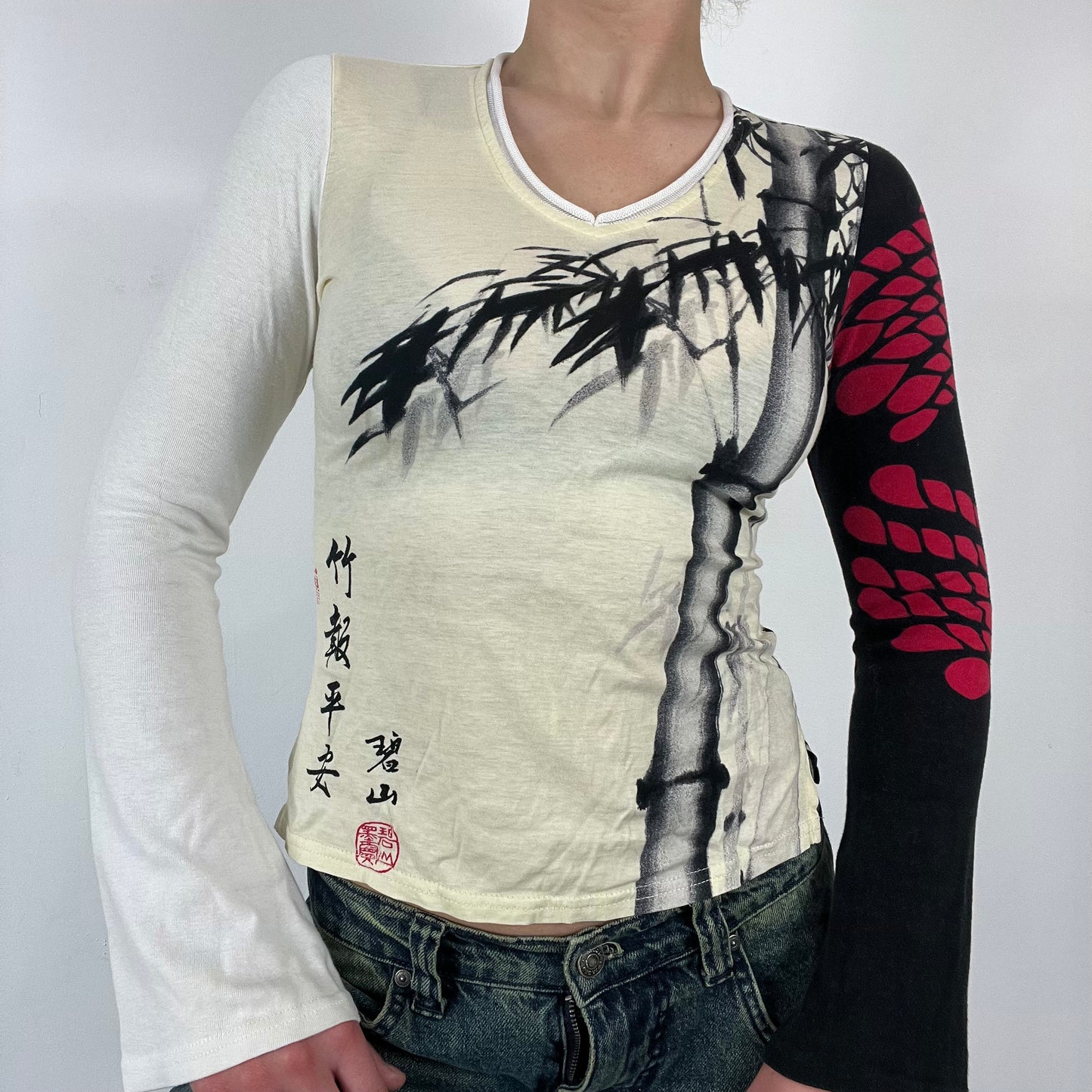 90s Custo Barcelona long sleeve top - Size Small