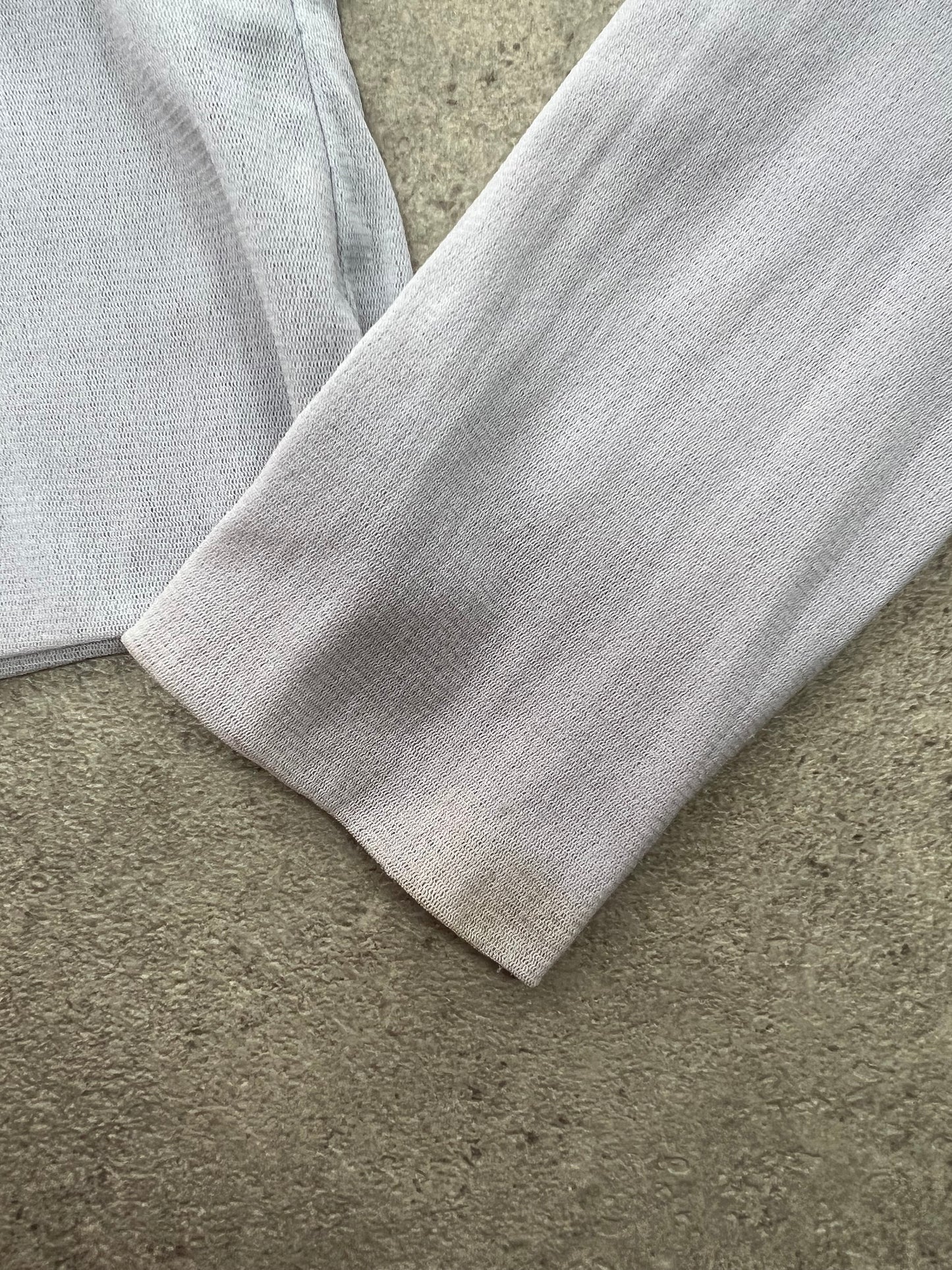 00s mesh grey cardigan - Size S