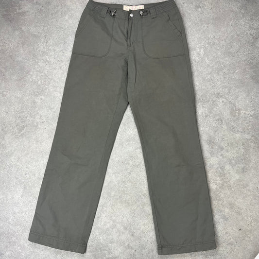 Toggle cargo trousers