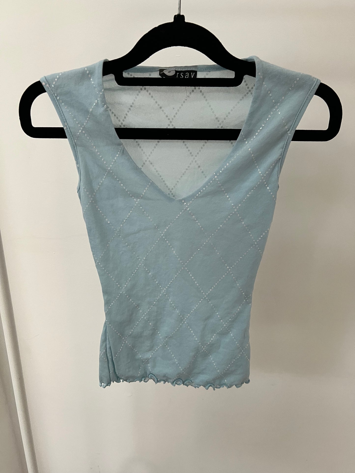 00s Orsay mesh vest top - Size S