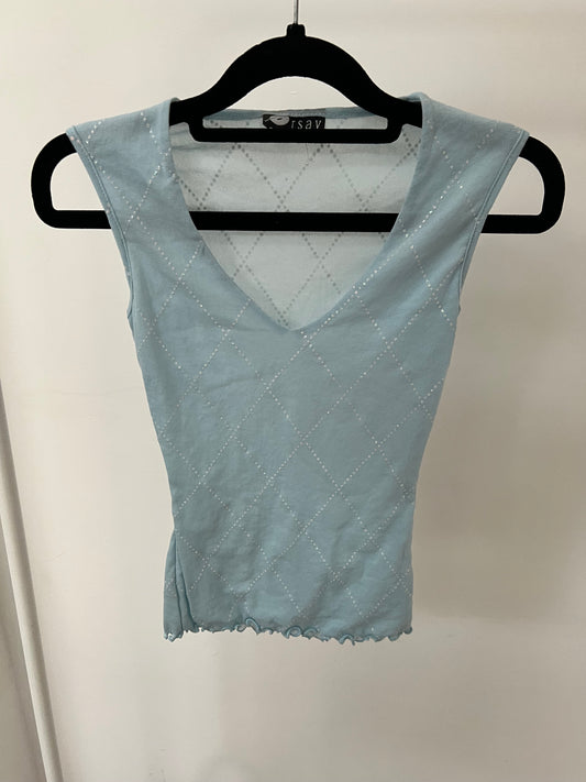 00s Orsay mesh vest top - Size S