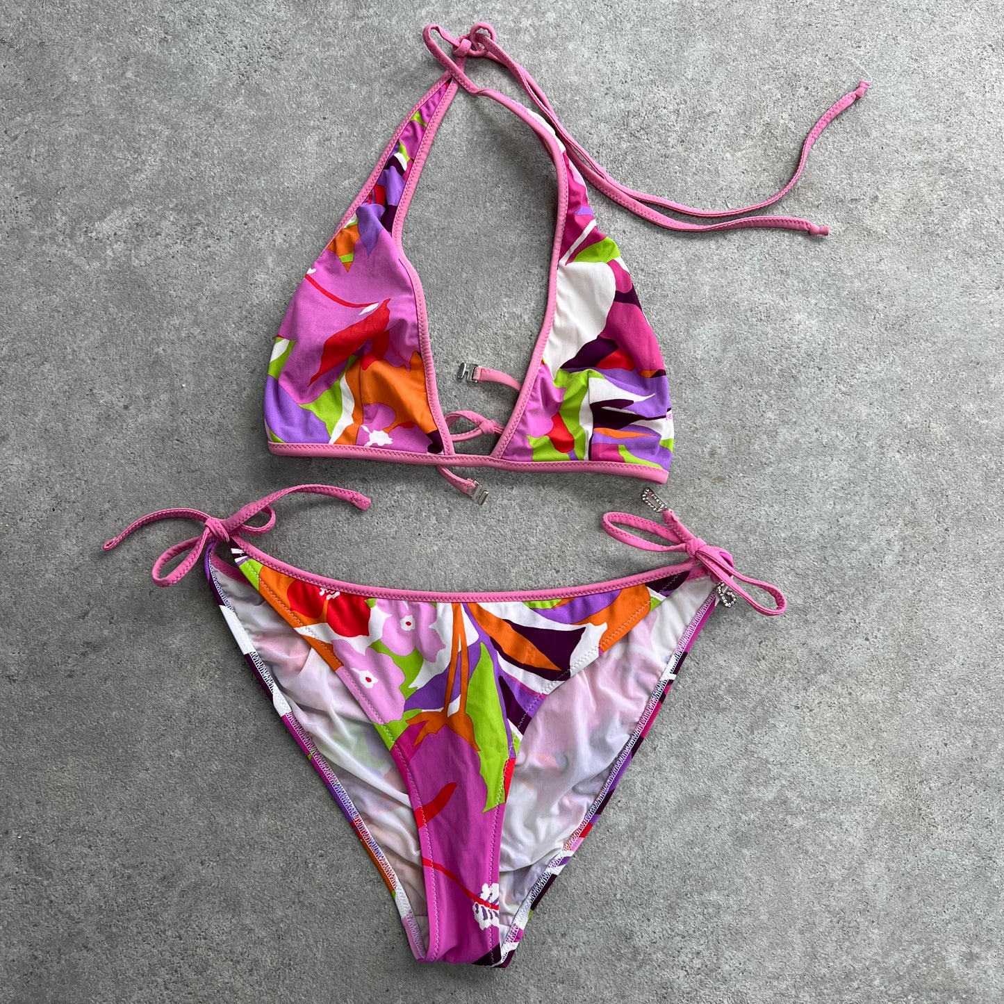 Dolce&Gabbana Multi Colour Pattern Bikini