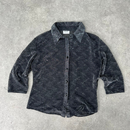 90s Pimkie Glitter Shirt - Small