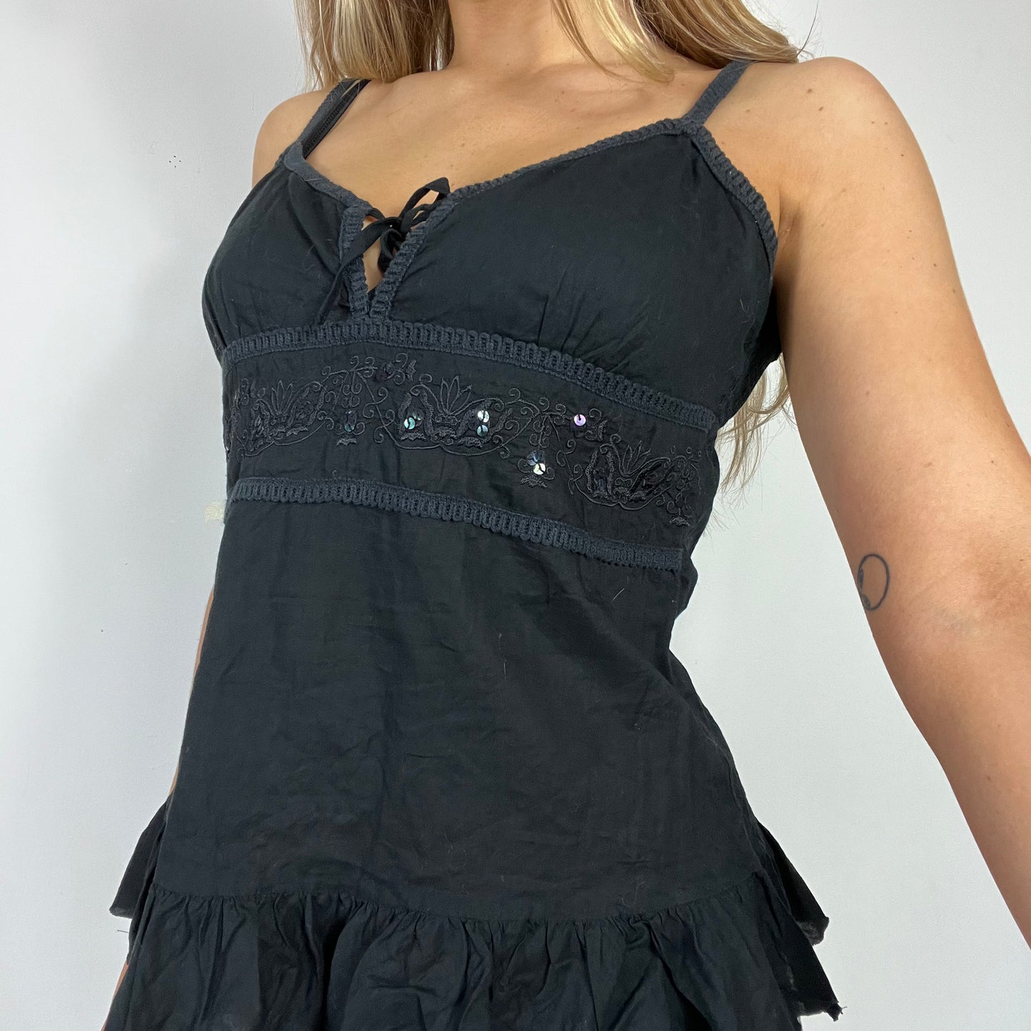 00s vintage united colours of Benetton cami - Size S