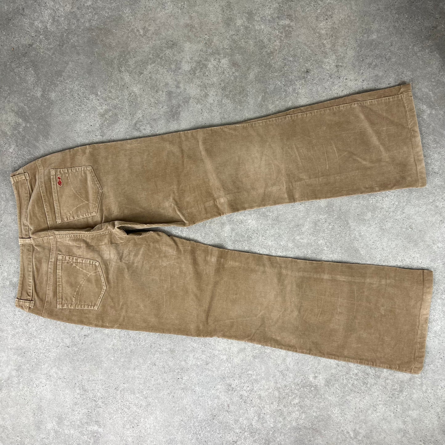 ESPIRIT beige brown corduroy flares