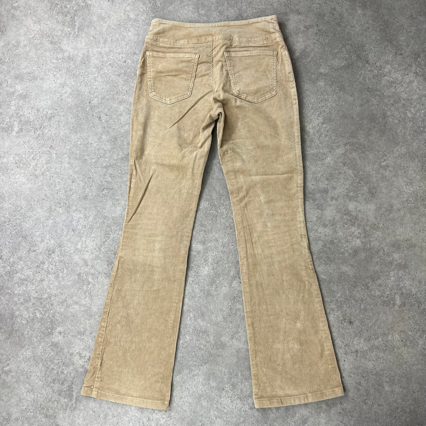 90s United Colours of Benetton Low Rise beige Trousers