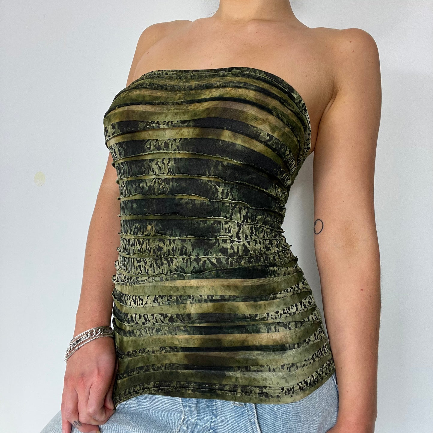 Y2K vintage jennyfer boob tube top - Size S