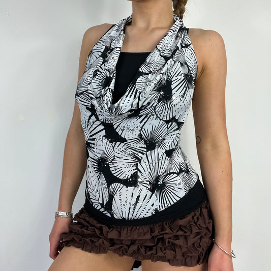 00s cowl neck top - Size s