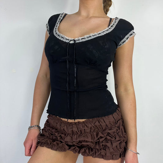 00s Pimkie mesh baby tee - Size S