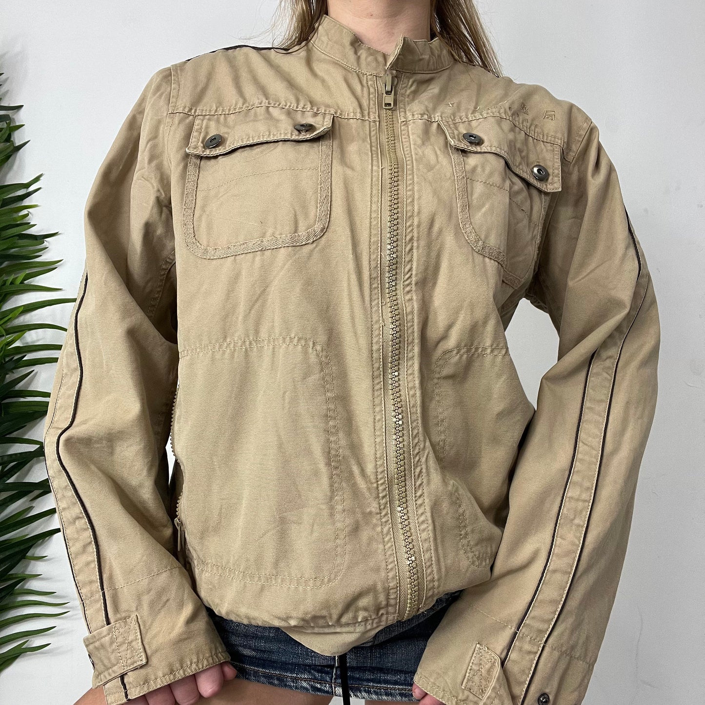 90s Moto Utility Jacket