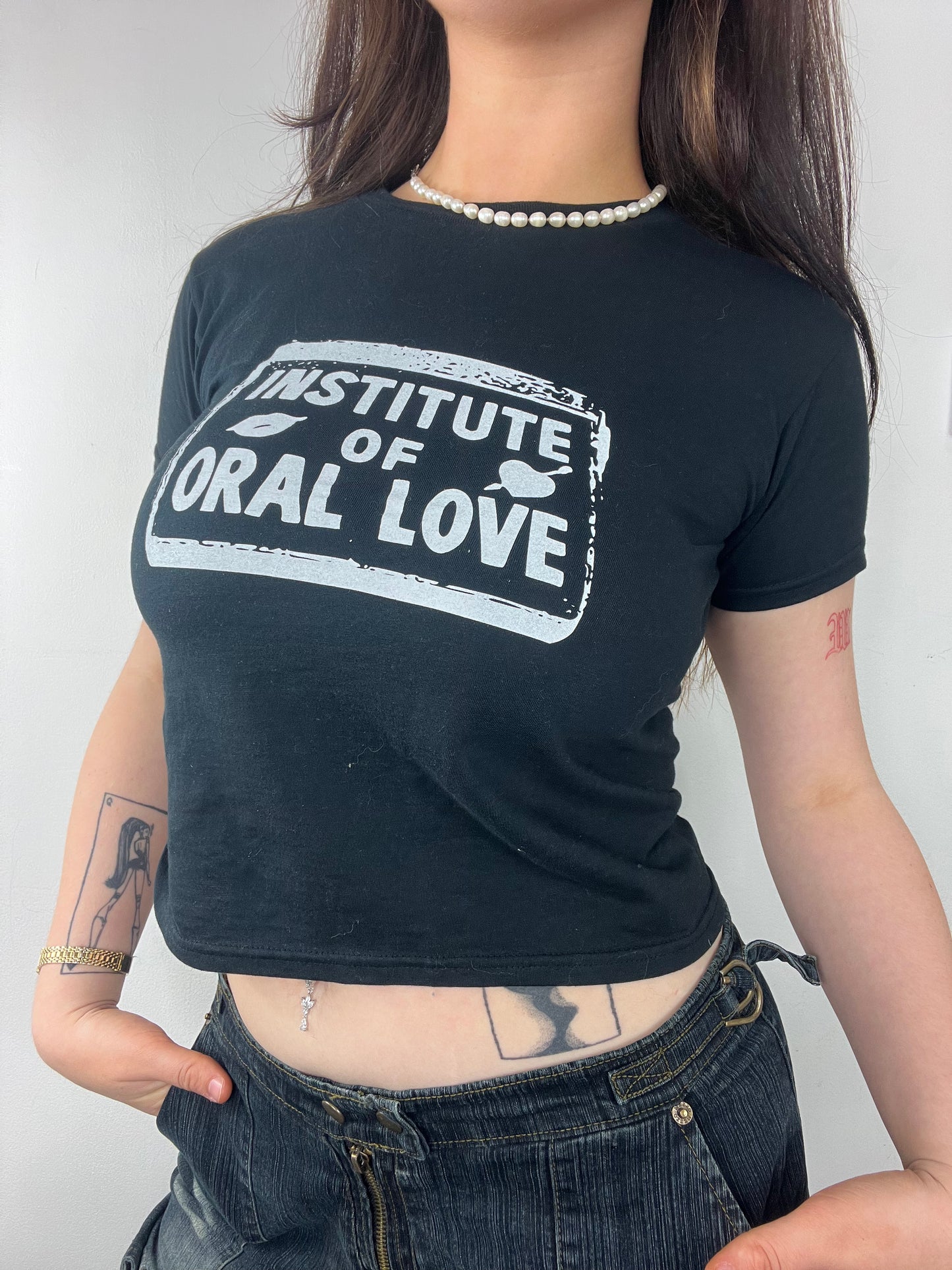 Institute of Oral Love Slogan Tee