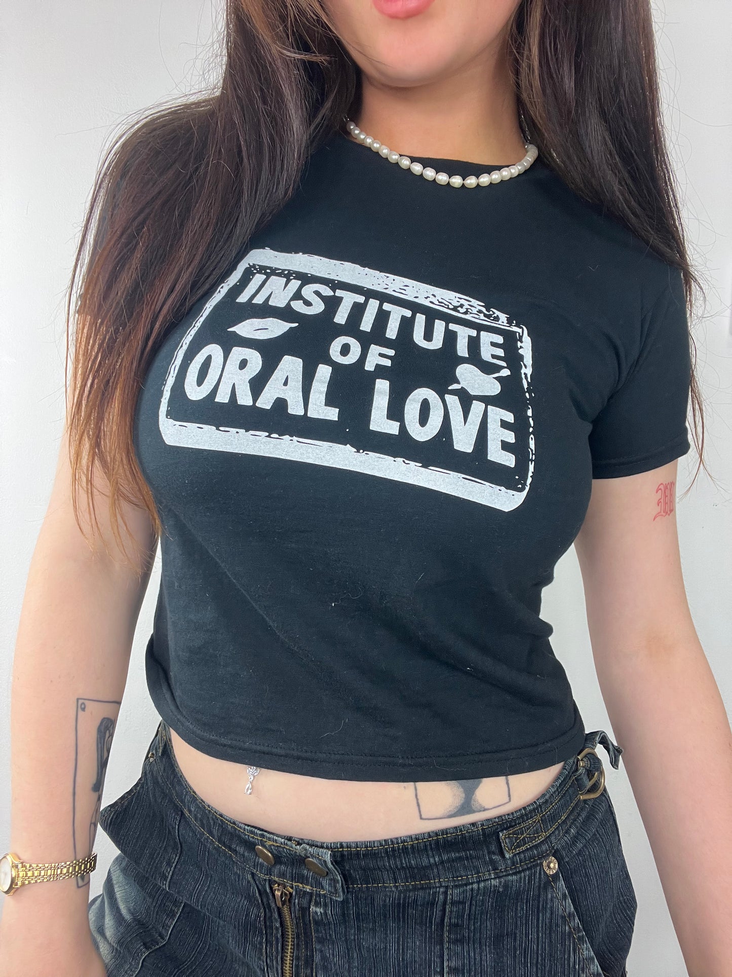 Institute of Oral Love Slogan Tee