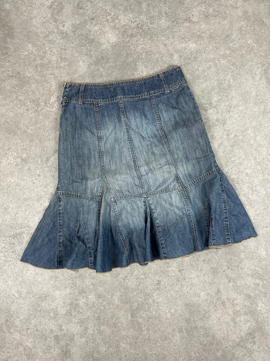 90s Denim Rara Midi Skirt