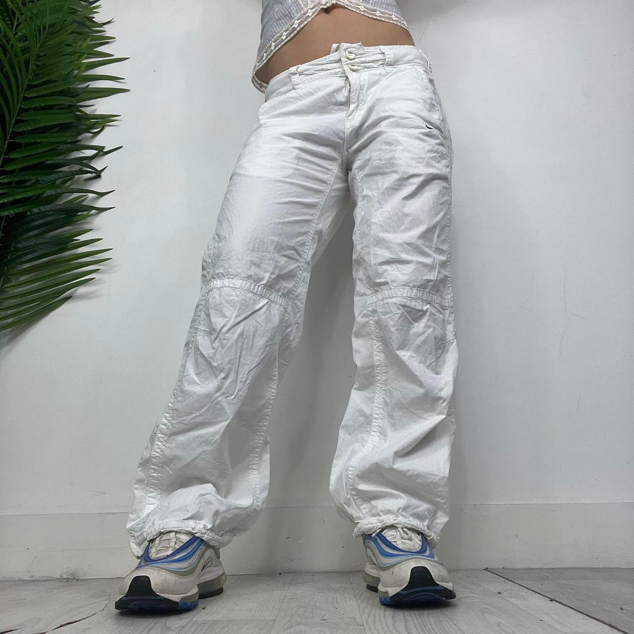 90s Nike White Cargo Pants