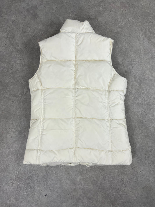 90s Cream Puffer Gilet