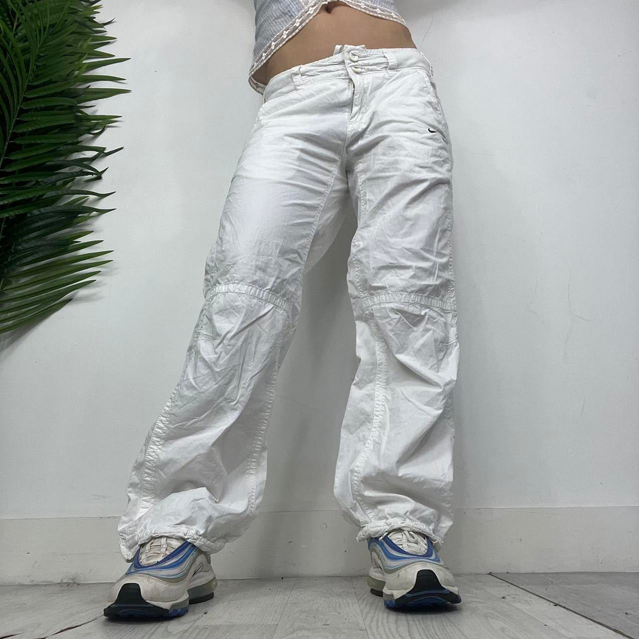 90s Nike White Cargo Pants