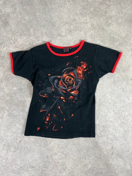 90s Rose baby tee t-shirt (s)