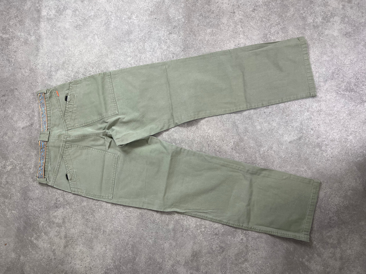 90s REJOICE khaki utility pants (s)