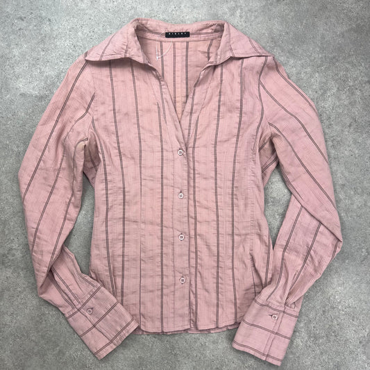 Pink Pinstripe Sisley Shirt