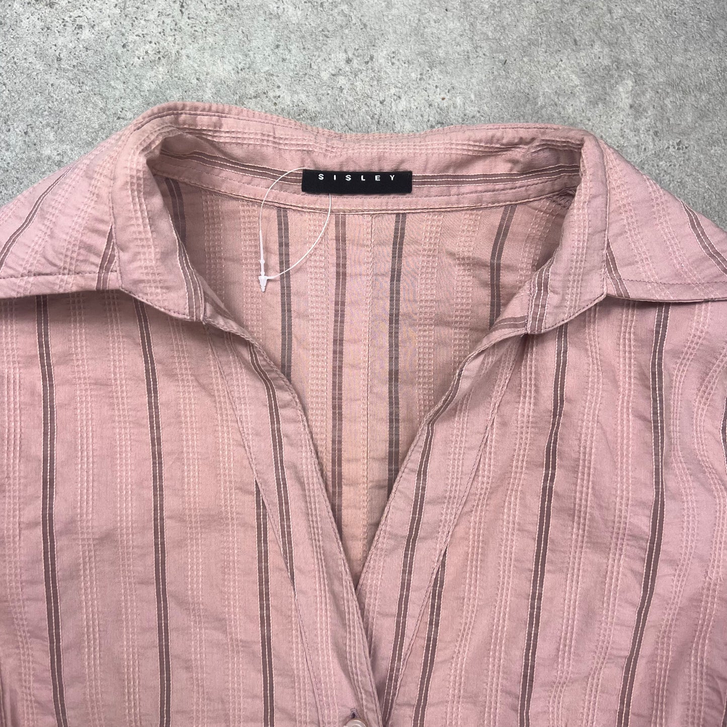 Pink Pinstripe Sisley Shirt