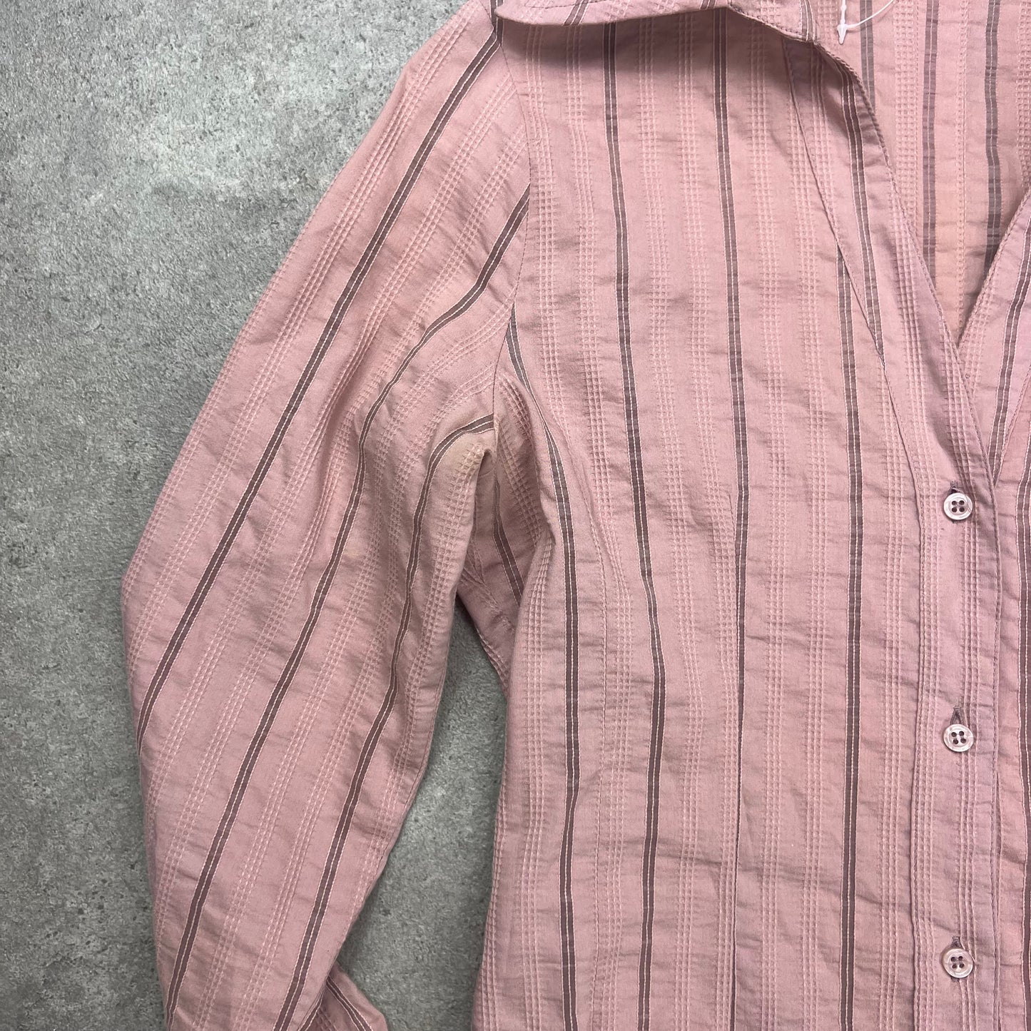 Pink Pinstripe Sisley Shirt