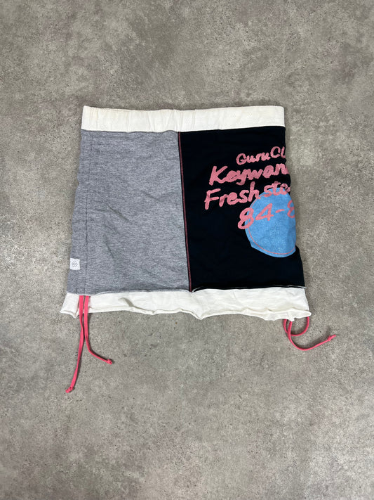 90s Guru Jersey mini skirt