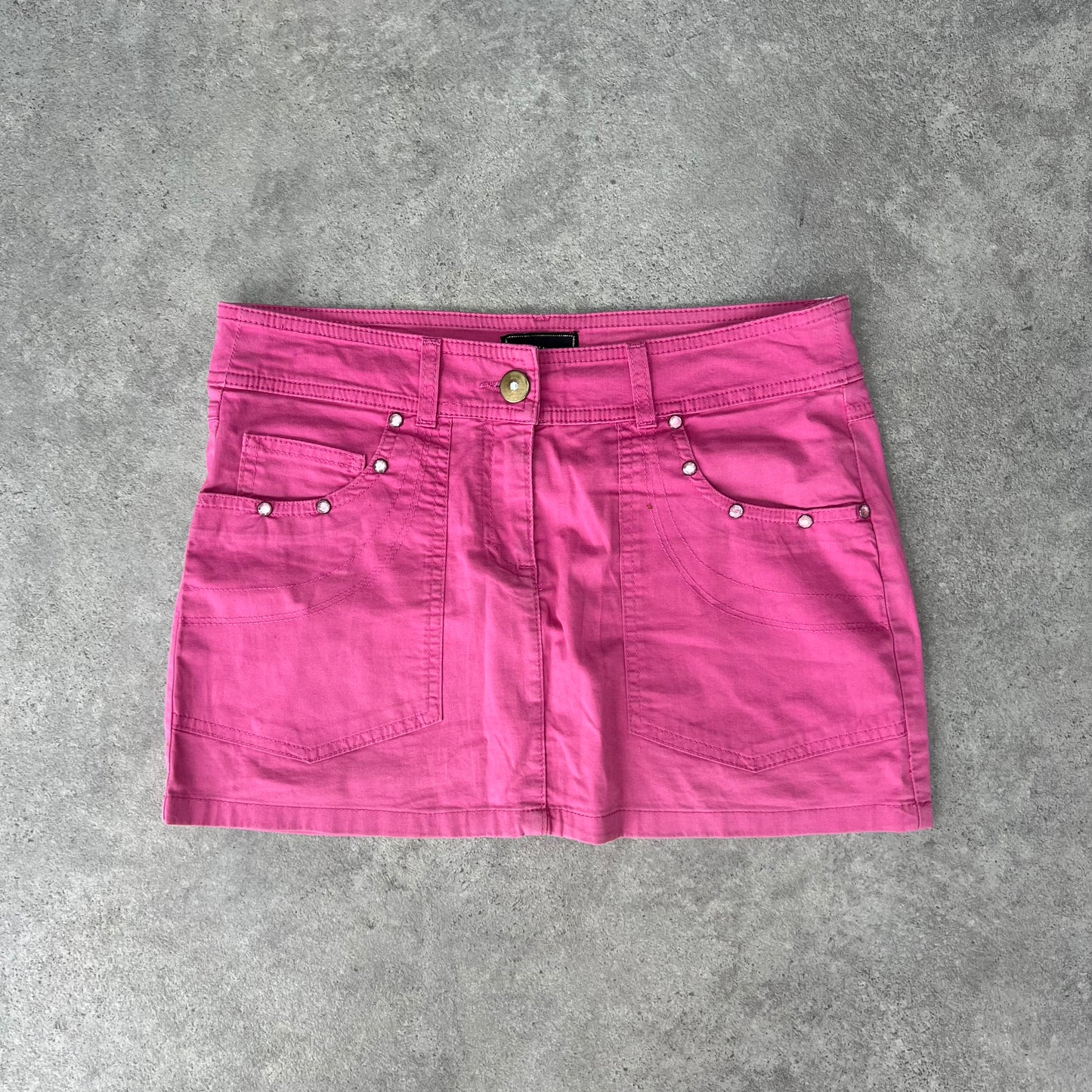 FINISH y2k Pink Mini Skirt