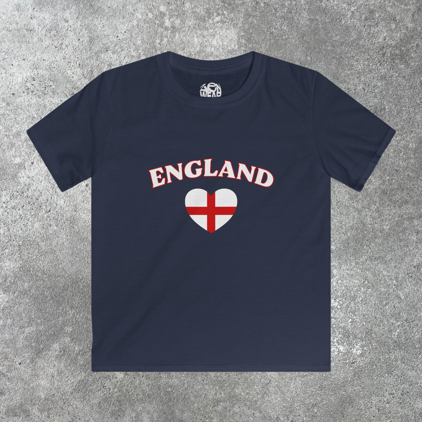 Football England Euros Slogan Baby Tee