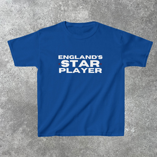 'Englands Star Player' Graphic Baby Tee