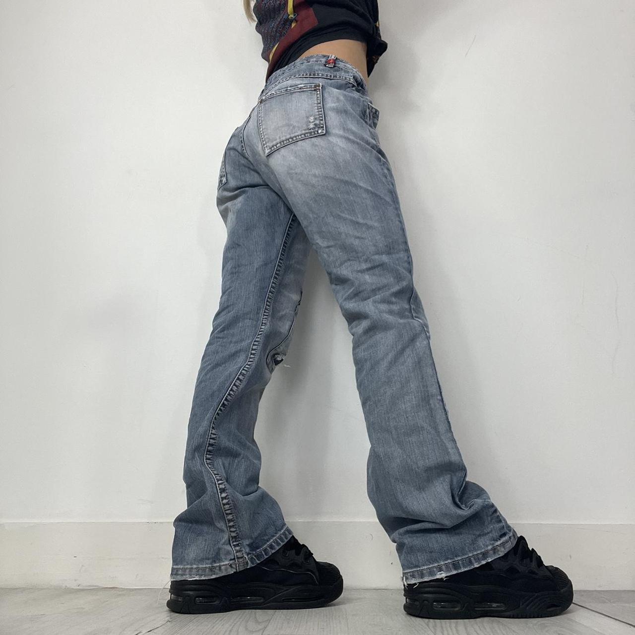 90s ESPRIT true vintage light wash low rise denim jeans