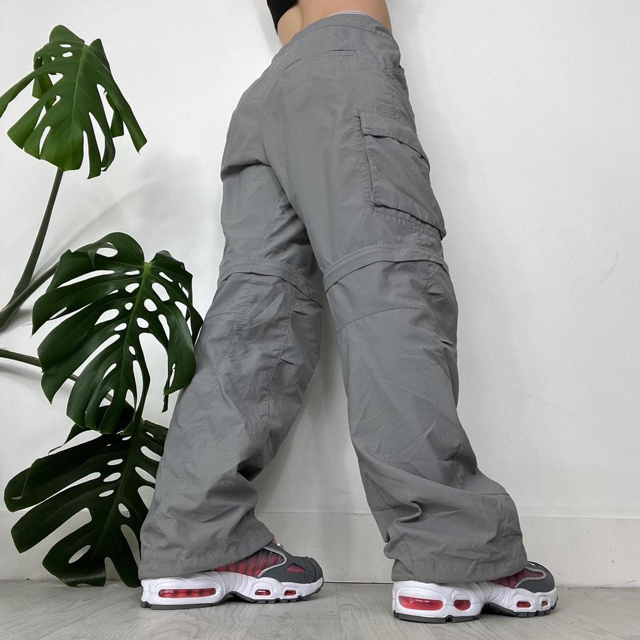 90s Baggy grey cargo trousers